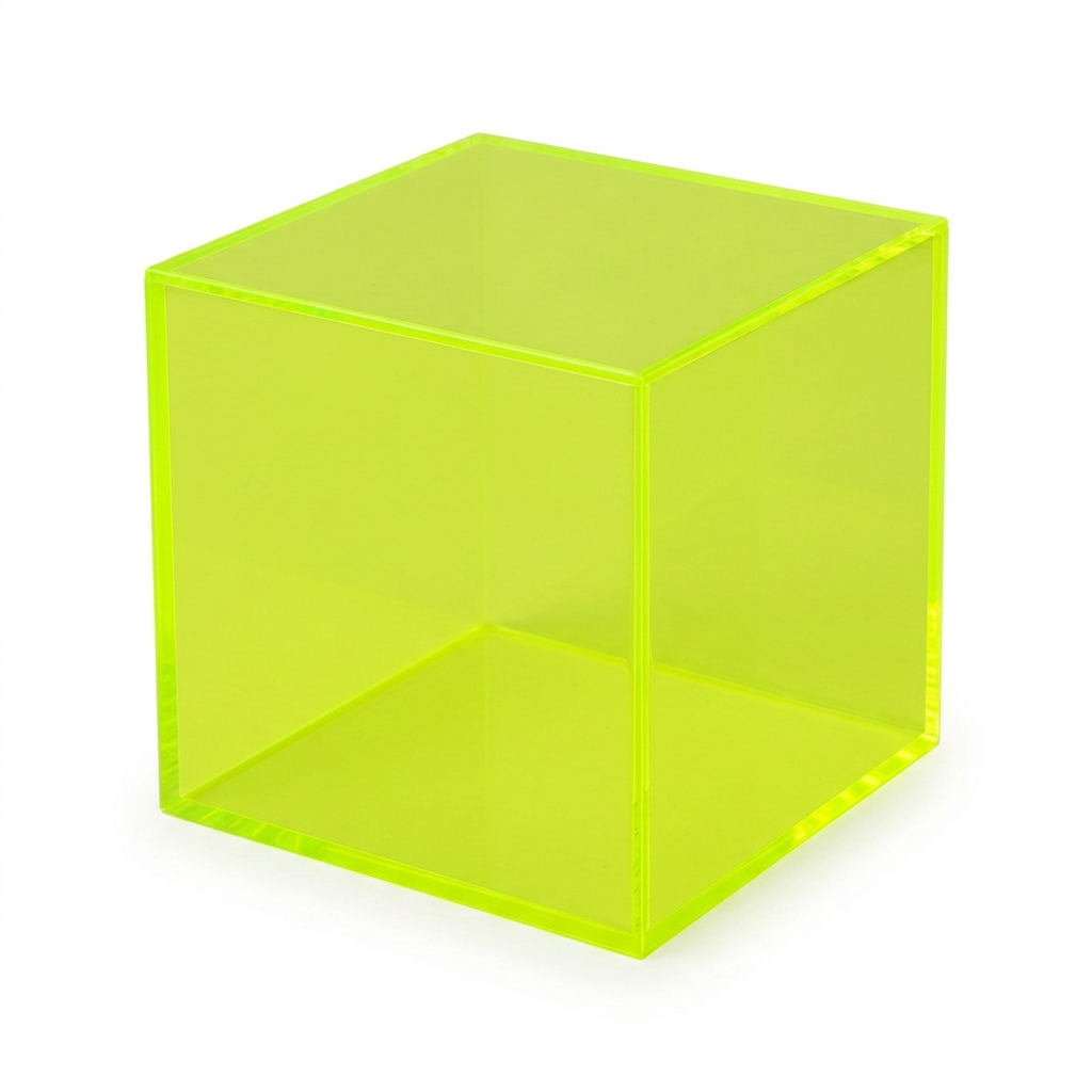 Flitsko Acryl Displaydoos - Fluorescent Yellow